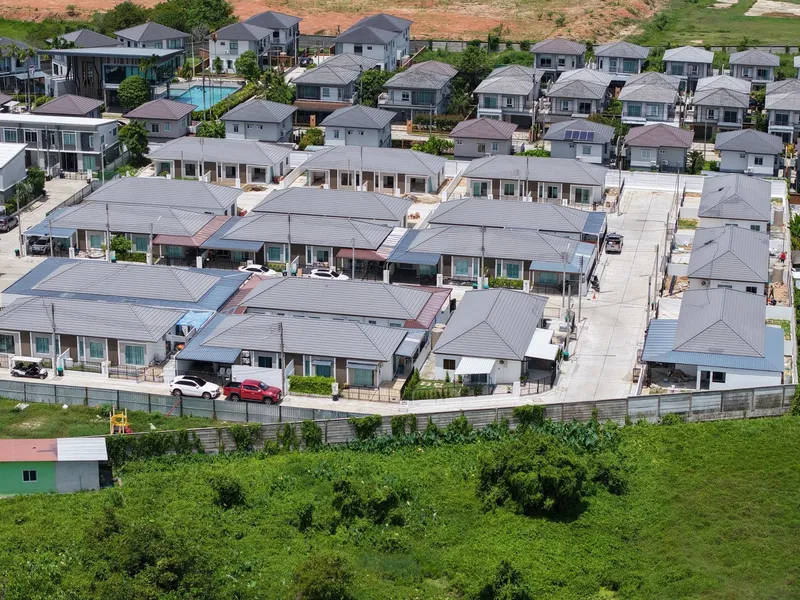 Villa 3-bedroom 91 sqm in Pruksa Ville Thalang (Thalang) · aerial view