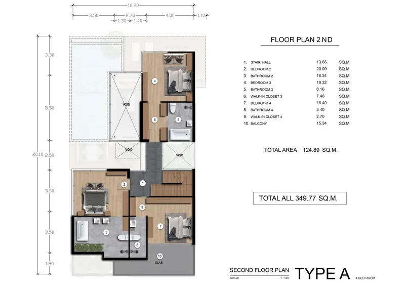 Rainpalm Villas, floor plan