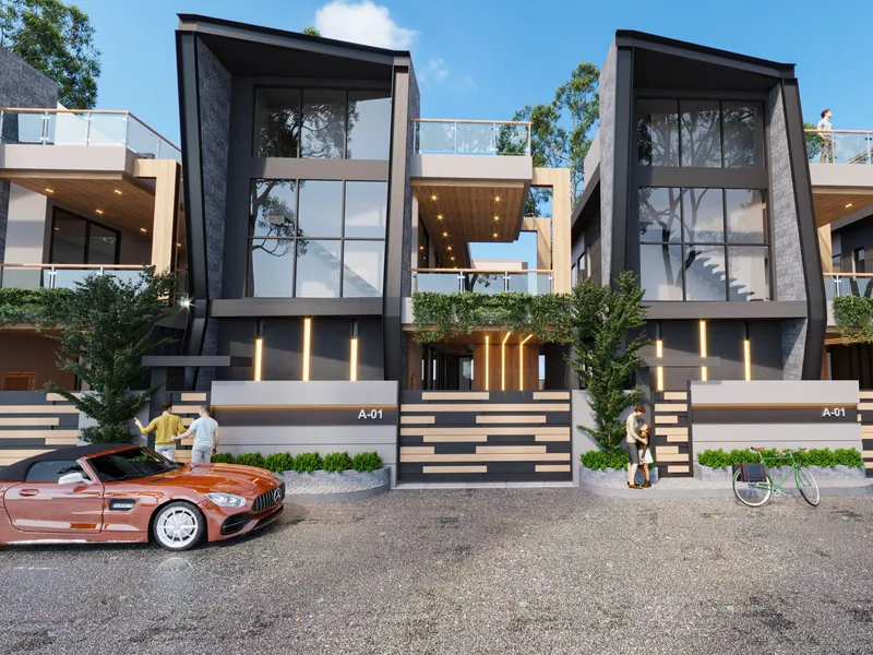 Villa 3-bedroom 314 sqm in Rawayana Beachfront Villas (Rawai) · Developer render