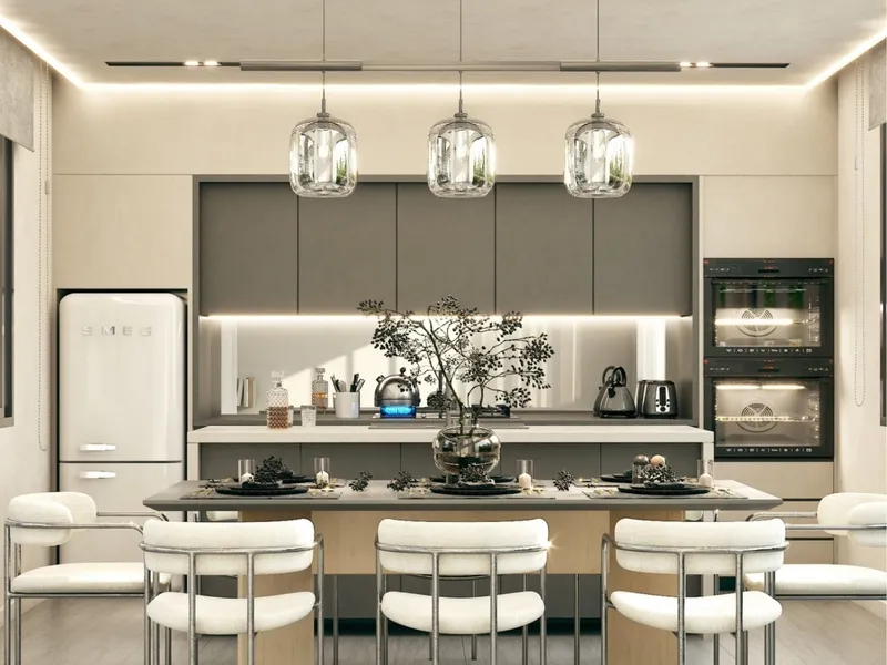 Rawayana Beachfront Villas, kitchen