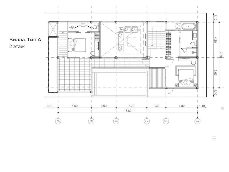 Rawayana Beachfront Villas, floor plan