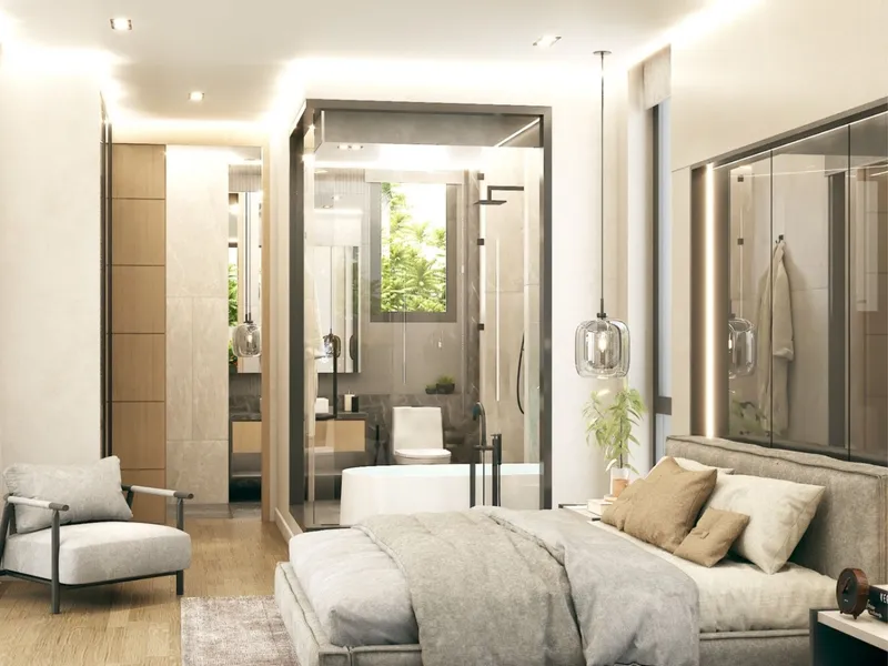 Villa 3-bedroom 314 sqm in Rawayana Beachfront Villas (Rawai) · bedroom