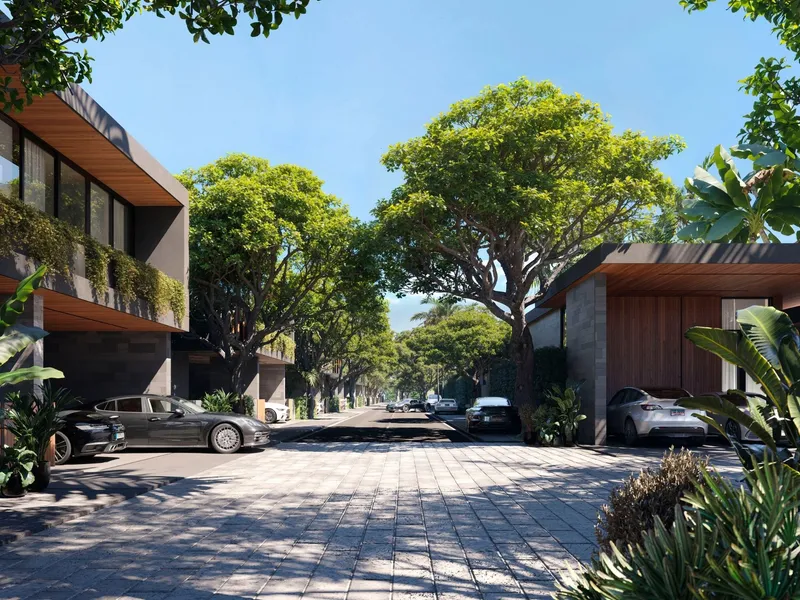 Villa mit 4 Schlafzimmern 500 m² im Projekt Redwood Lakeside Villas (Bang Tao) · Außenansicht