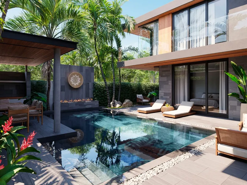 Redwood Lakeside Villas, exterior