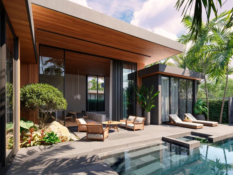 Redwood Lakeside Villas, exterior