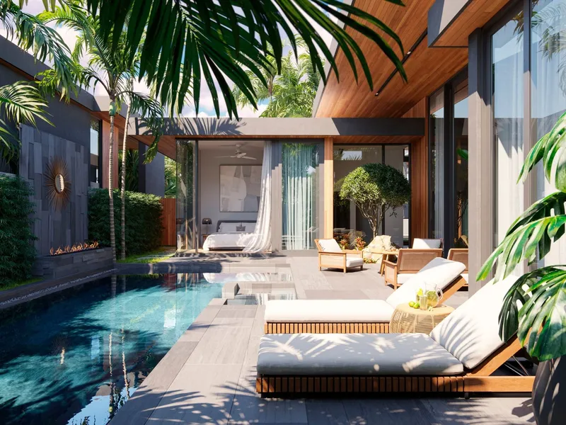 Redwood Lakeside Villas, exterior