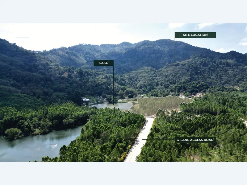 Villa mit 4 Schlafzimmern 500 m² im Projekt Redwood Lakeside Villas (Bang Tao) · Grundriss der Wohnanlage