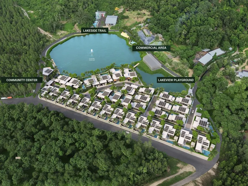 Redwood Lakeside Villas, floor plan