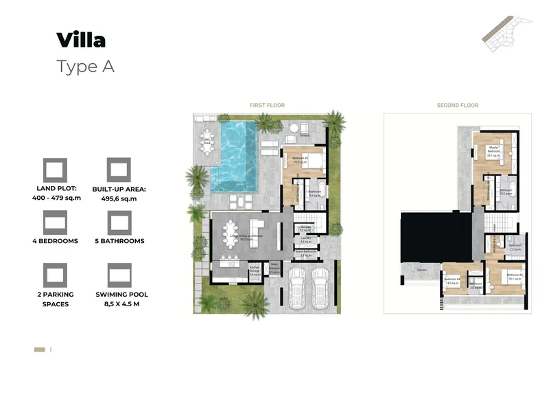Redwood Lakeside Villas, floor plan