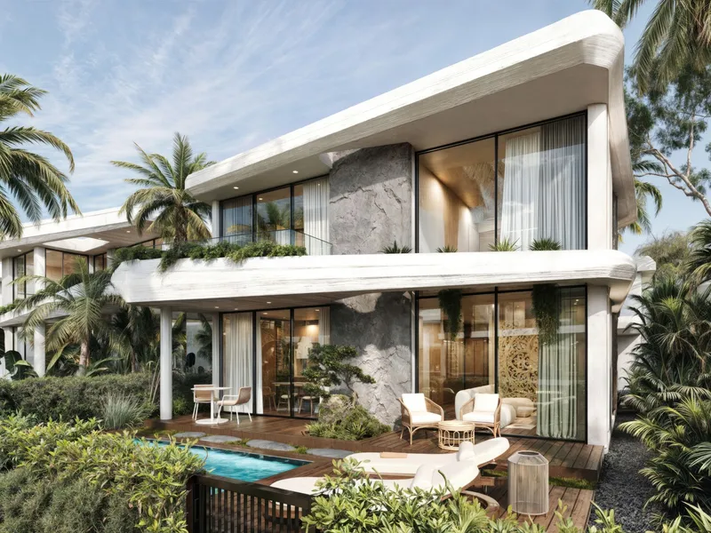 Willa 2 sypialnie 149 m² – Sunny Moon Village (Nai Harn) · elewacja