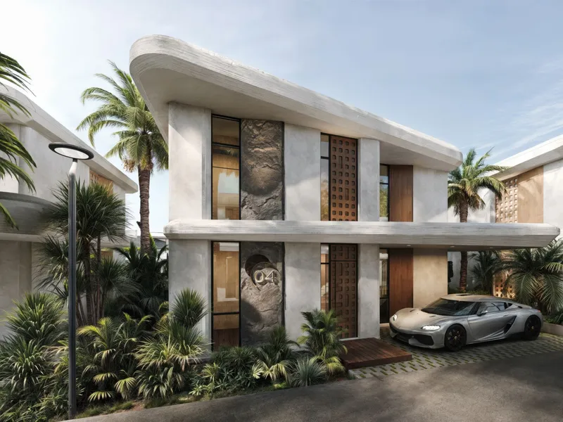 Willa 2 sypialnie 149 m² – Sunny Moon Village (Nai Harn) · elewacja
