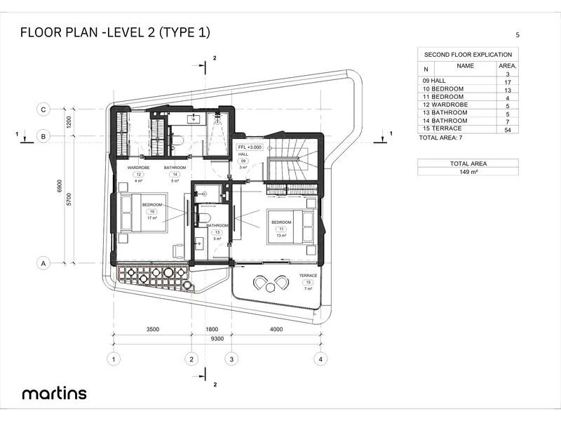 Sunny Moon Village, floor plan
