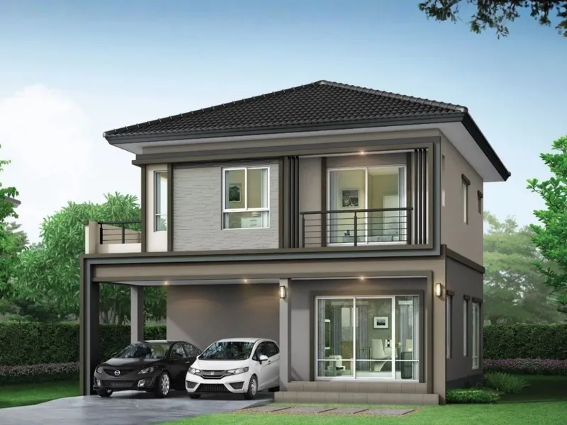 Villa 3-bedroom 142 sqm in The Plant Pruksa Thalang (Thalang) · Developer render