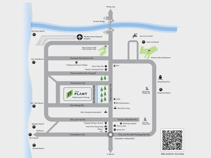Villa 3-bedroom 142 sqm in The Plant Pruksa Thalang (Thalang) · Development floor plan