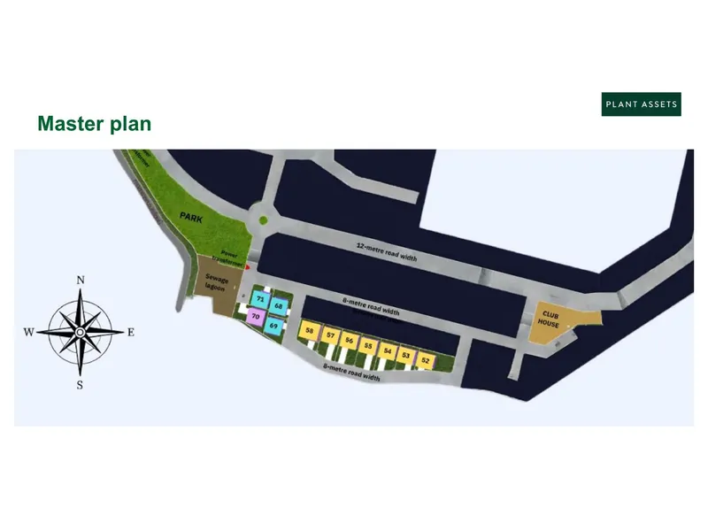 Villa 3-bedroom 142 sqm in The Plant Pruksa Thalang (Thalang) · Development floor plan