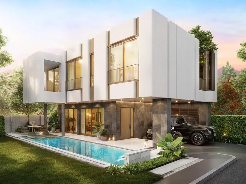 Villa 3-bedroom 265 sqm in The Title Villa Estella (Nai Yang) · exterior