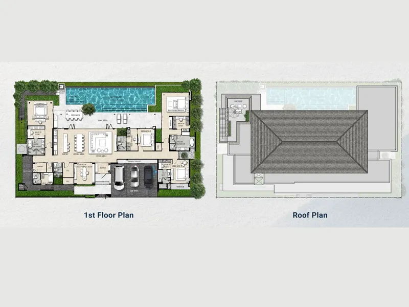 The Title Villa Kirara, floor plan
