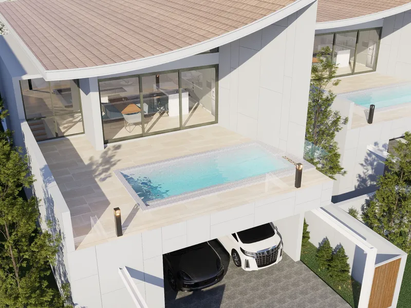 Villa 3-bedroom 412.5 sqm in The Trinity Village (Bang Tao) · exterior