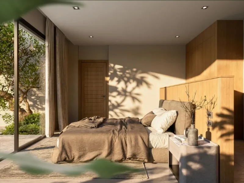 The Verdant by Botanica, bedroom