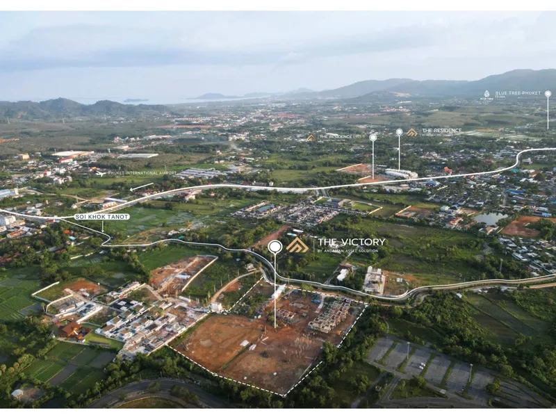 Villa 3-bedroom 388 sqm in The Victory (Thalang) · Development floor plan