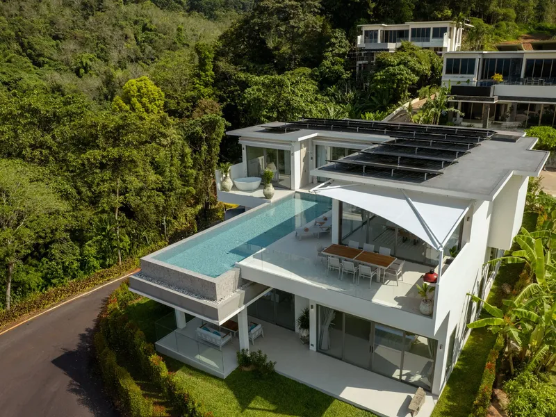 Villa 3-bedroom 350 sqm in VISTA del MAR (Naithon) · exterior