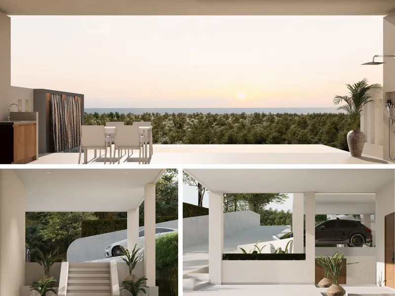 Villa 3-bedroom 350 sqm in VISTA del MAR (Naithon) · exterior