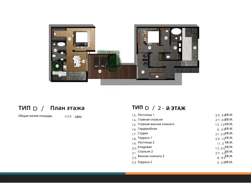 QNITY by Wallaya Villas, plan piętra