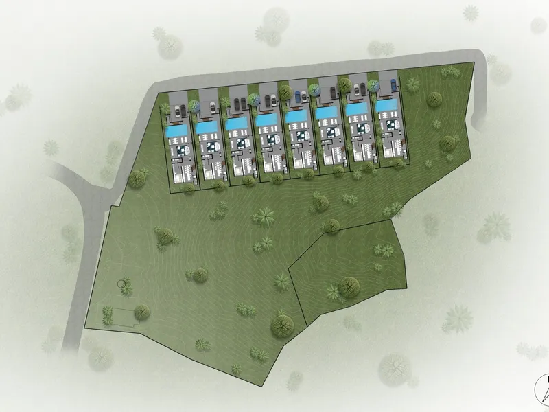 Villa 4-bedroom 548 sqm in Wallya Hill by Wallaya Villas (Kamala) · Development floor plan