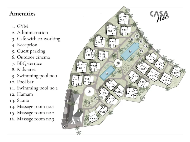 CASA NOI, floor plan