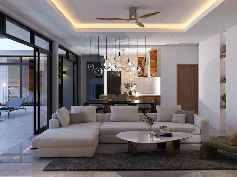 Villa 3-bedroom 254 sqm in Golden Pool Villa (Plai Laem) · bedroom