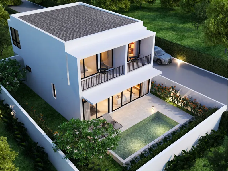 Villa 3-bedroom 254 sqm in Golden Pool Villa (Plai Laem) · exterior