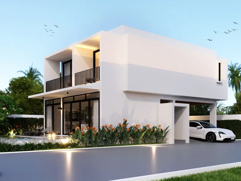 Villa 3-bedroom 254 sqm in Golden Pool Villa (Plai Laem) · exterior