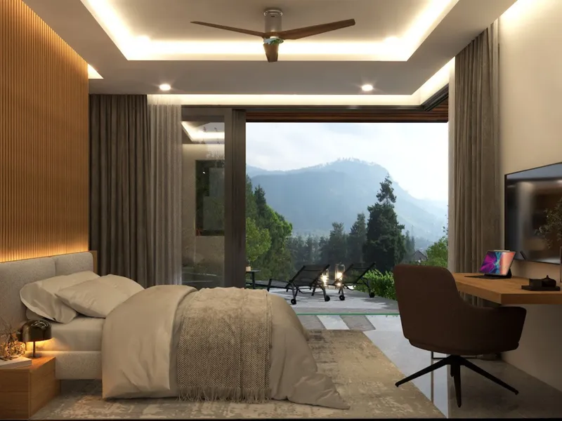 Villa 3-bedroom 350 sqm in Green Hills (Lamai) · bedroom