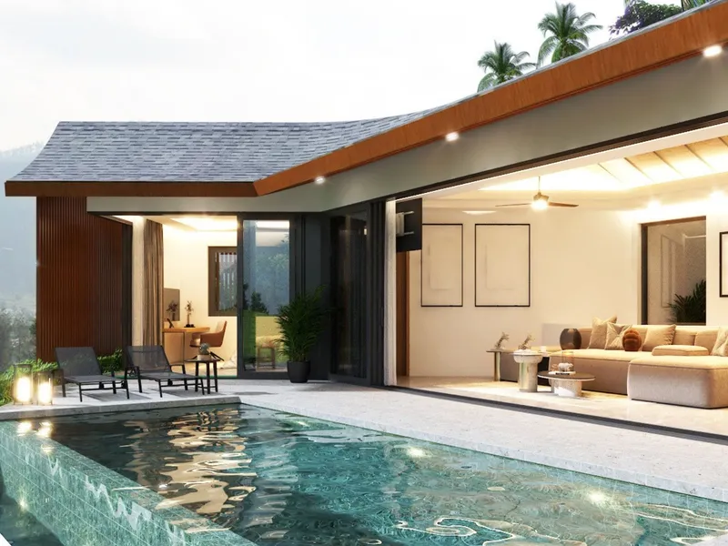 Villa 3-bedroom 350 sqm in Green Hills (Lamai) · exterior