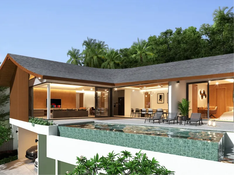 Villa 3-bedroom 350 sqm in Green Hills (Lamai) · exterior