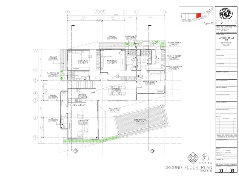 Villa 3-bedroom 350 sqm in Green Hills (Lamai) · bedroom