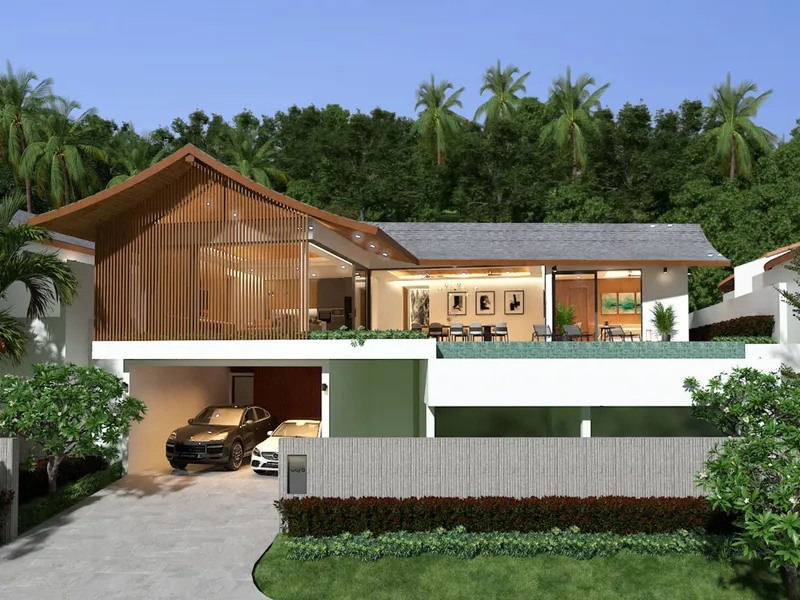 Villa 3-bedroom 350 sqm in Green Hills (Lamai) · exterior
