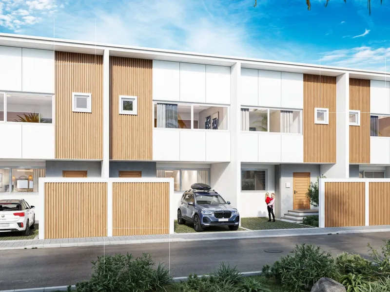 Townhouse 3-bedroom 192 sqm in Horizon Platinum Residence (Plai Laem) · exterior