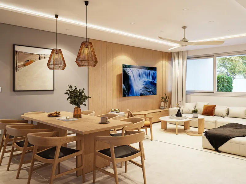 Townhouse 3-bedroom 192 sqm in Horizon Platinum Residence (Plai Laem) · interior