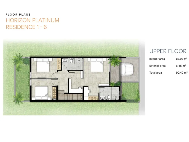 Horizon Platinum Residence, floor plan