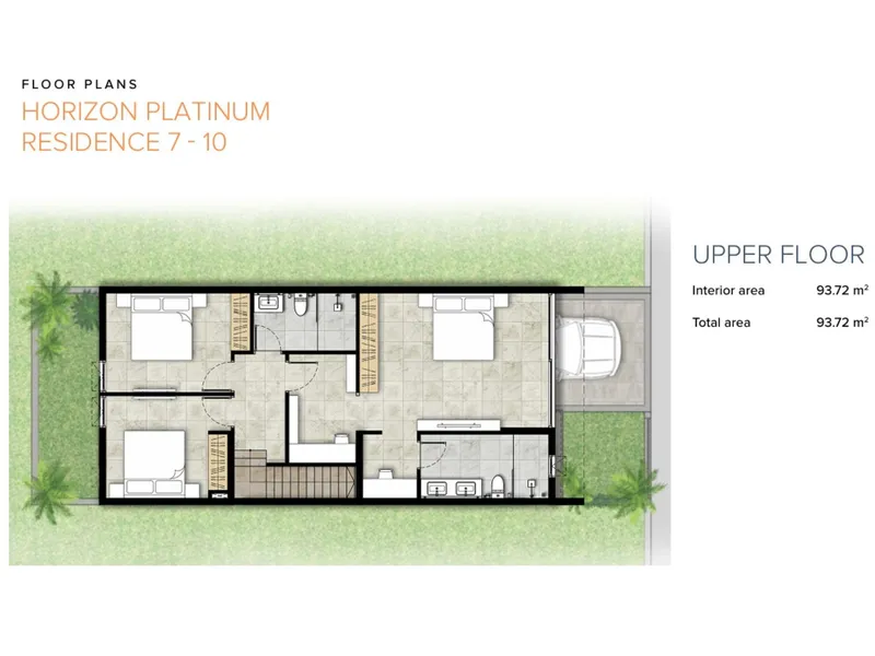 Horizon Platinum Residence, floor plan