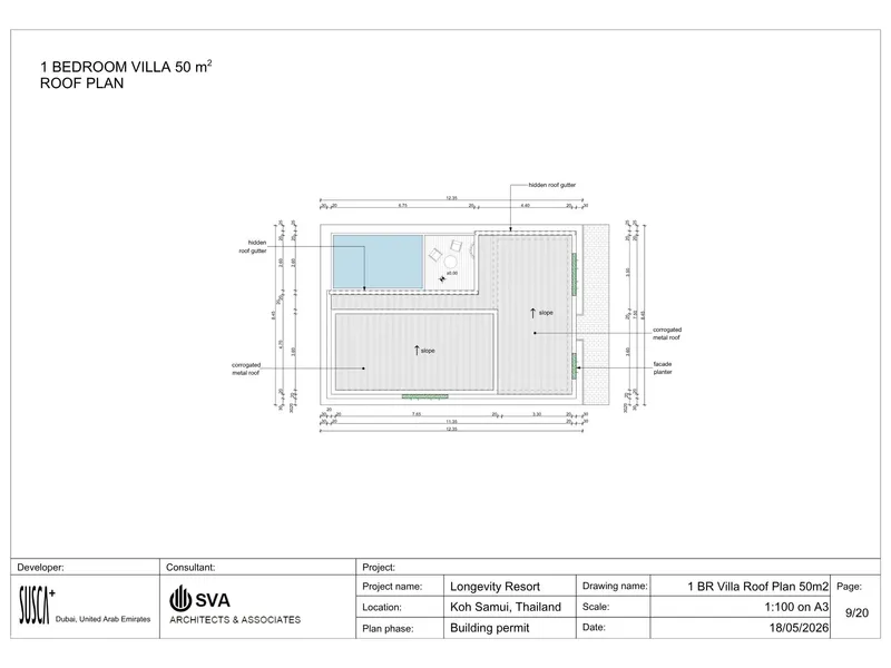Longevity Resort, floor plan