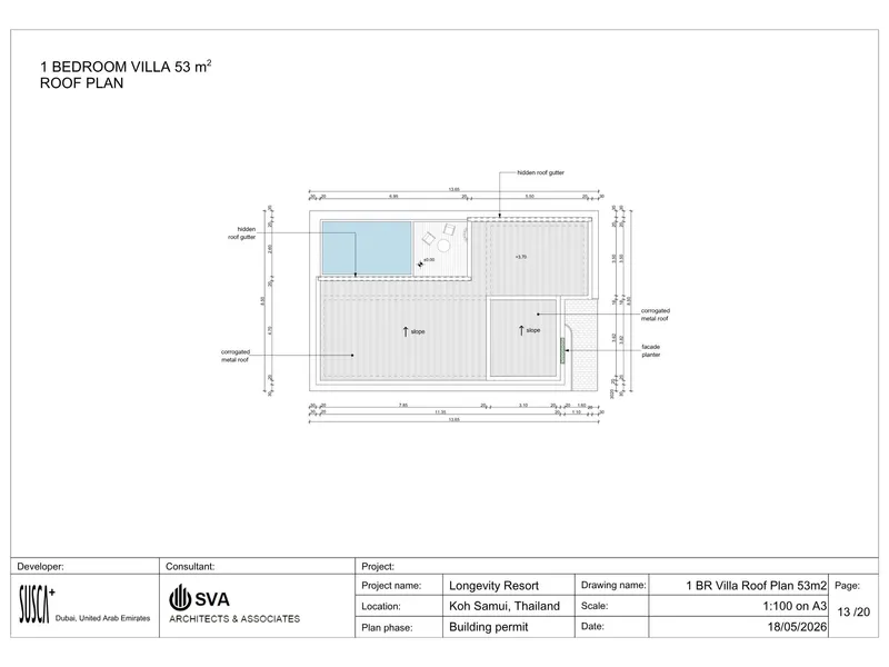 Longevity Resort, floor plan