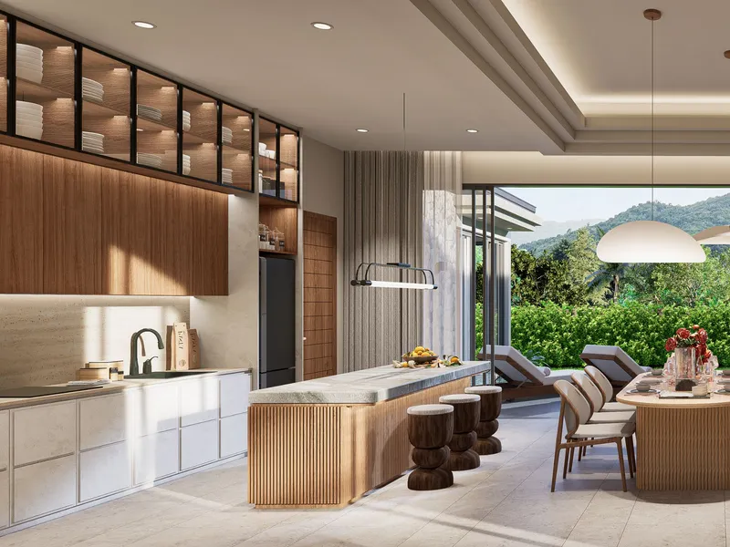 Villa 3-bedroom 276 sqm in Naga Kiri Samui (Lamai) · interior