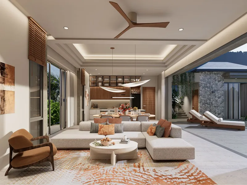 Villa 3-bedroom 276 sqm in Naga Kiri Samui (Lamai) · interior