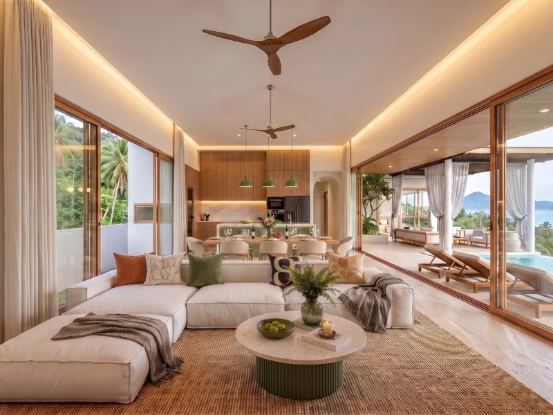 Villa 2-bedroom 227 sqm in Nichakul Villas (Lamai) · interior