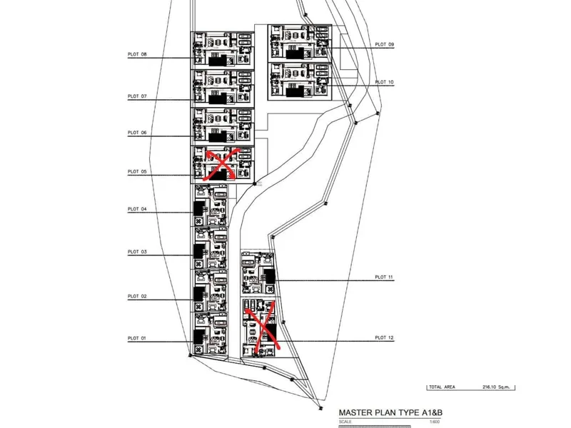 Villa 2-bedroom 227 sqm in Nichakul Villas (Lamai) · Development floor plan