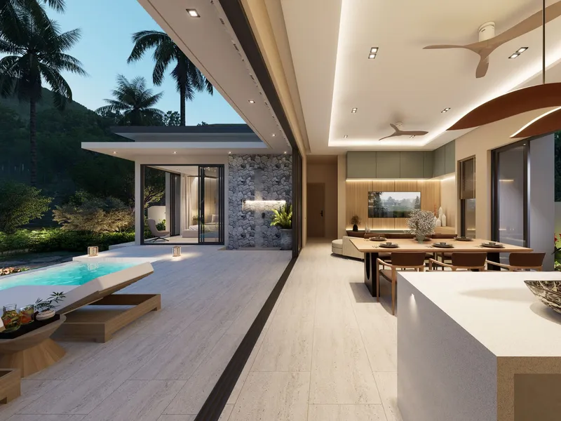 Villa 3-bedroom 270 sqm in Oasis Paradise Villas (Chaweng Noi) · interior
