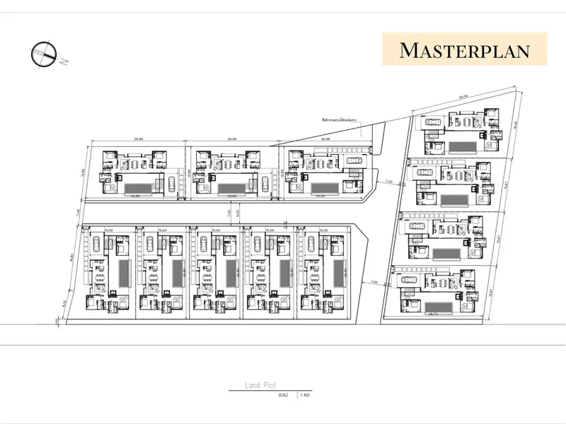 Villa 3-bedroom 270 sqm in Oasis Paradise Villas (Chaweng Noi) · Development floor plan