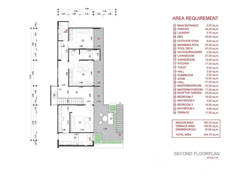Privilege Luxury Villas Lamai, floor plan